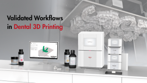 Flujos de trabajo validados en la impresión 3D dental 800x450